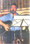 Gonzalo Montero actuando en "La Casa Encantada"