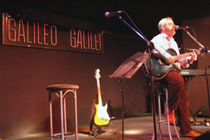 Gonzalo Montero en la sala "Galileo Galilei"