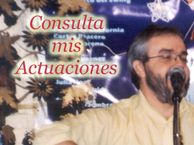 Actuaciones de Gonzalo Montero (cantautor)
