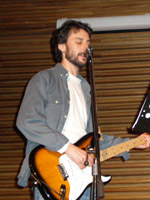 Carlos de Abu�n actuando en el C. C. Pe�alba